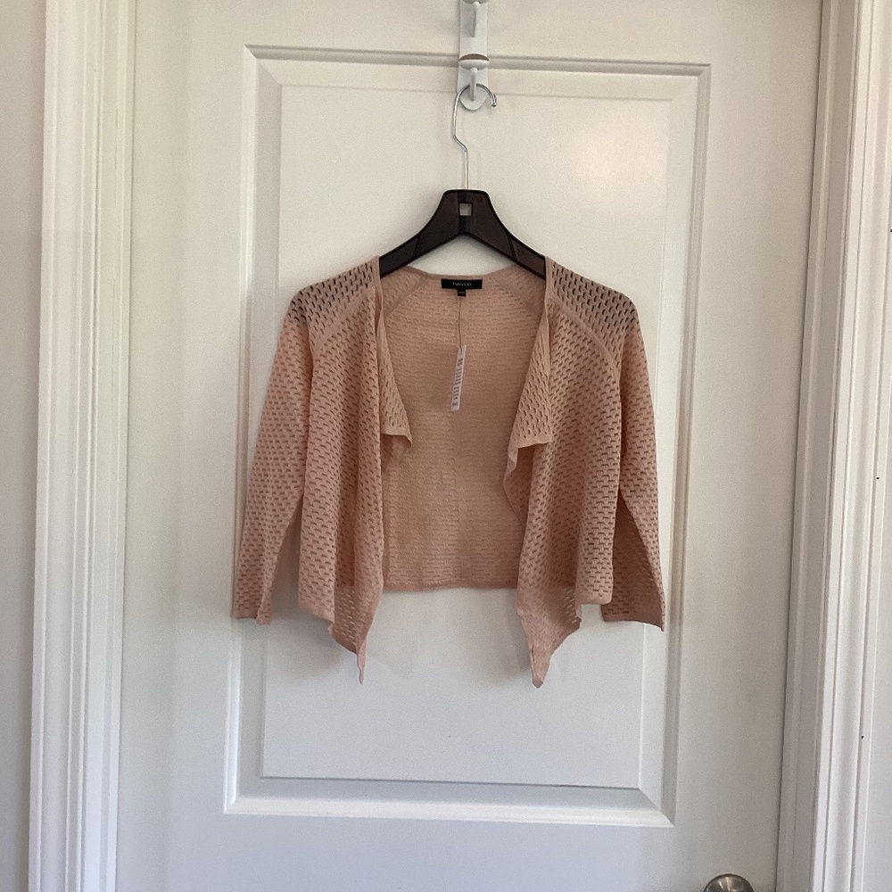 NWT RW & Co lightweight knit open cardigan size xs